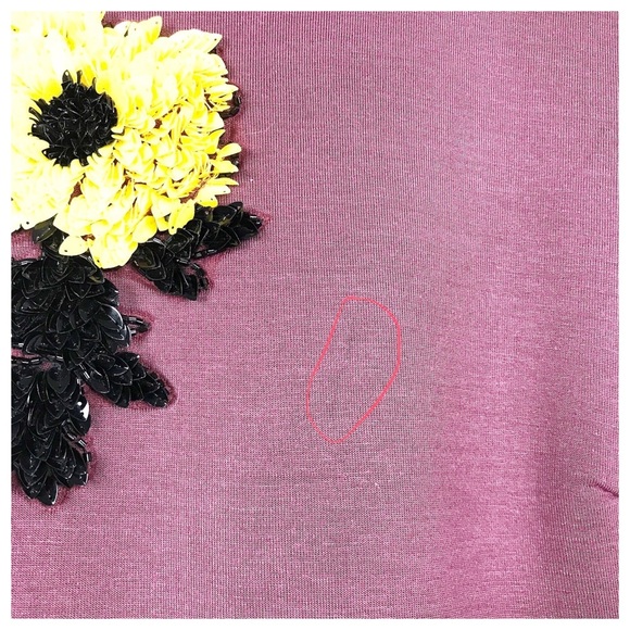 NWT Anthropologie Dhruv Kapoor Sequined Applique Shift Mini Dress Size Small‎ - Picture 10 of 14